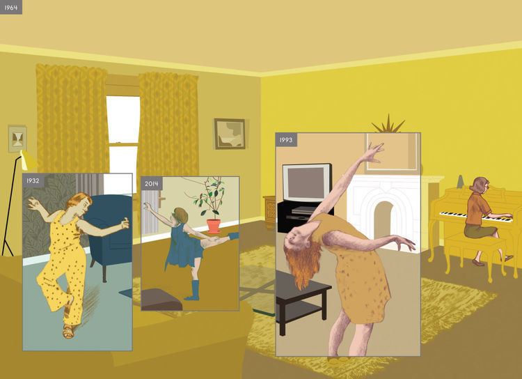 Richard McGuire Cover Story Richard McGuire39s Time Warp The New Yorker
