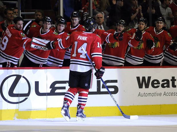 Richard Pánik Pnik pokrauje v Chicagu podpsal zmluvu na rok NHL Hokej