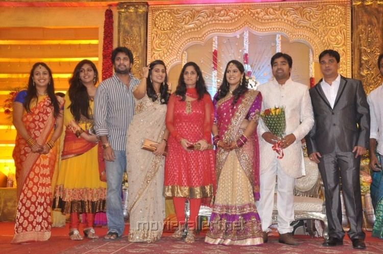 Family members of Richard Rishi at a wedding.