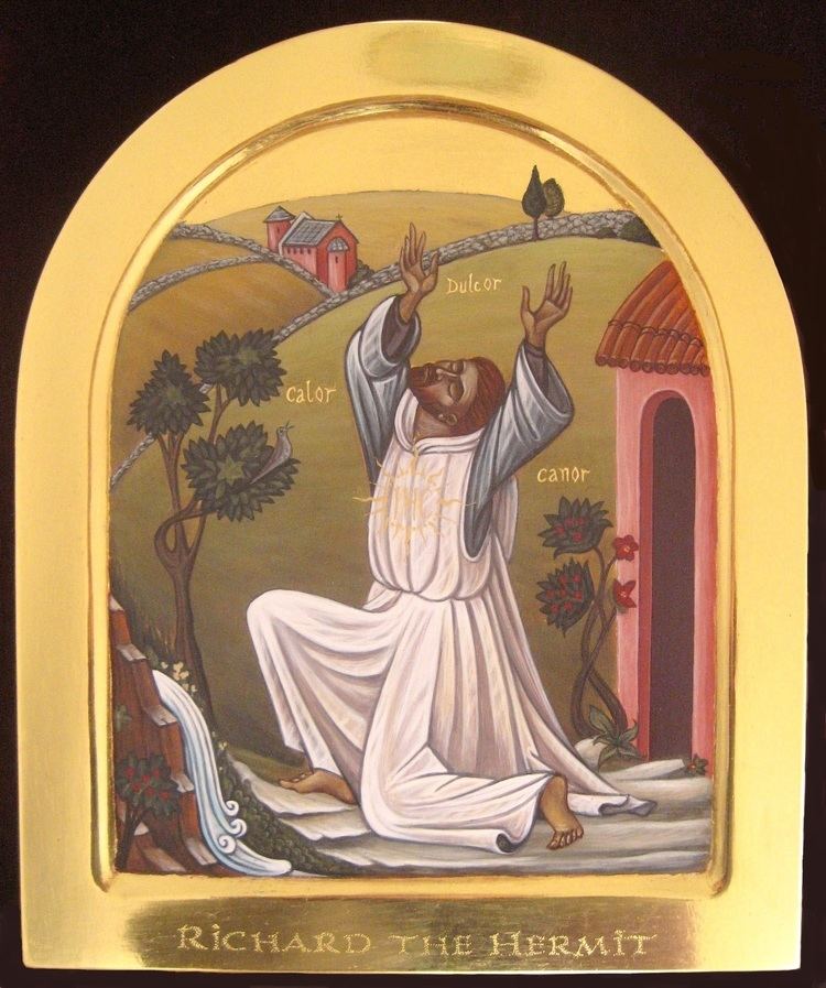 Richard Rolle Church commissions new icon of Richard Rolle Hermit of