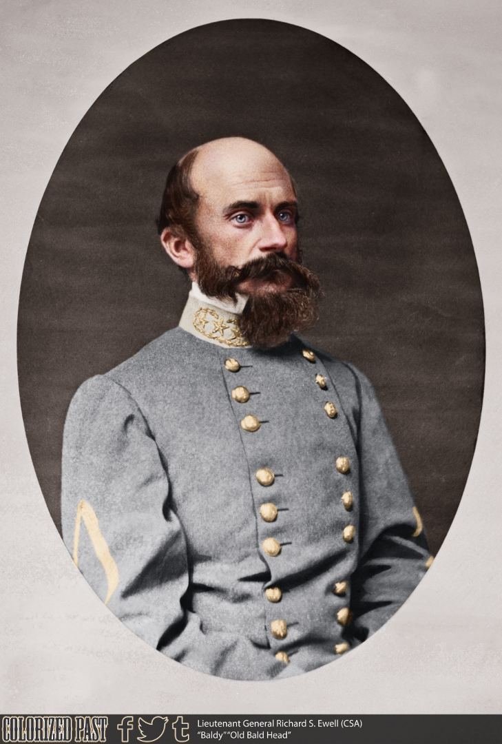Richard S. Ewell Lieutenant General Richard S Ewell CSA American Civil War Forums