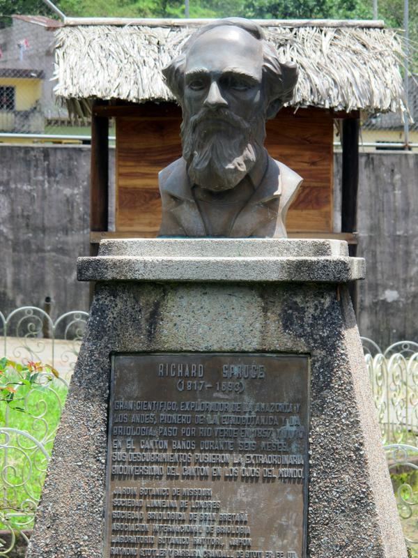 Richard Spruce a Statue of Richard Spruce botanist and explorer Herbology Manchester