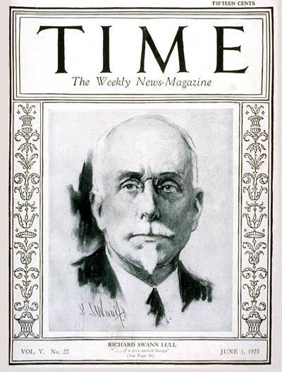 Richard Swann Lull TIME Magazine Cover Richard Swann Lull June 1 1925 Education