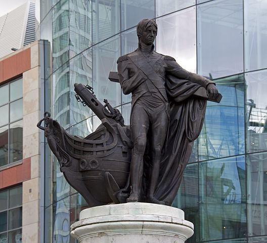 Richard Westmacott FileNelson statue by Sir Richard Westmacott Birminghamjpg