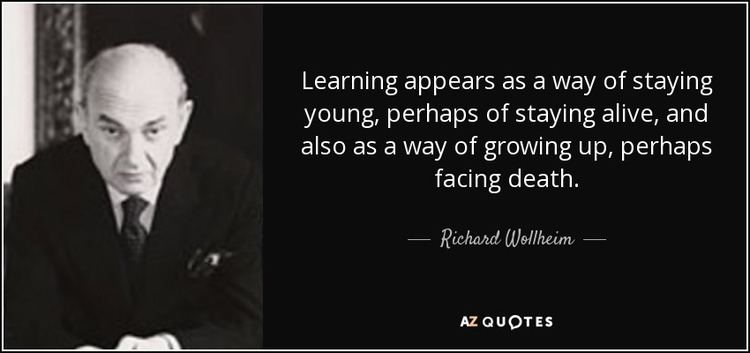 Richard Wollheim QUOTES BY RICHARD WOLLHEIM AZ Quotes