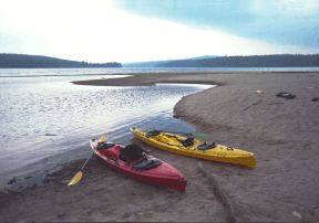 Richardson Lakes (Maine) wwwsitontopkayakingcomImages2002TripSandPcp