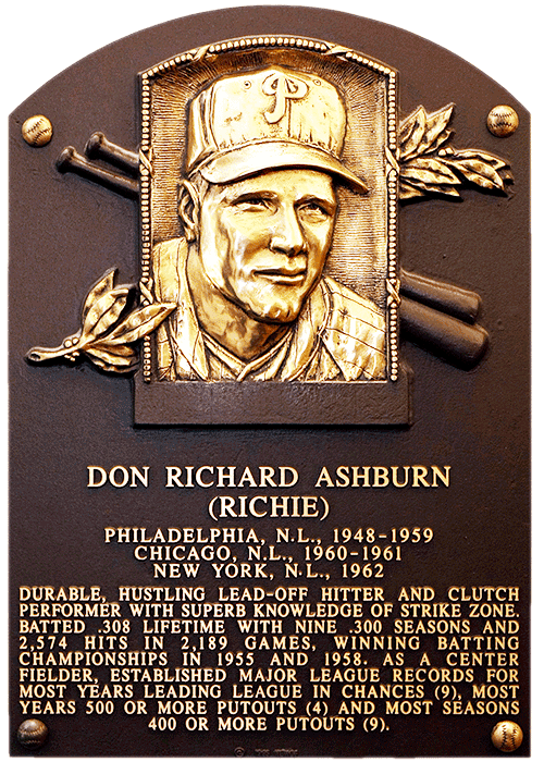 Richie Ashburn Richie Ashburn Baseball Stats by Baseball Almanac