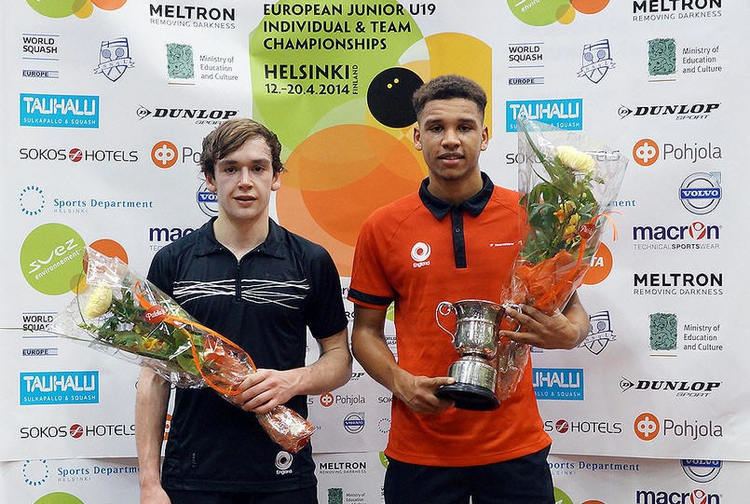 Richie Fallows Richie Fallows is crowned double European Champion Essex Junior Squash