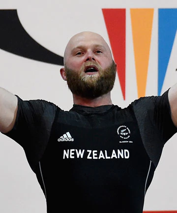 Richie Patterson Richard Patterson wins weightlifting gold Stuffconz