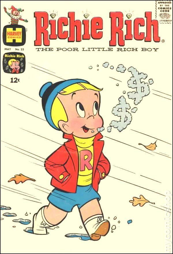 Rich Boy In Nancy Comics