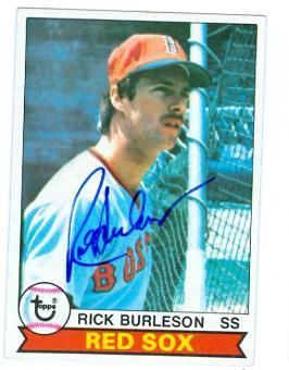 Rick Burleson Rick Burleson Baseball Cards Topps Fleer Upper Deck Trading Cards