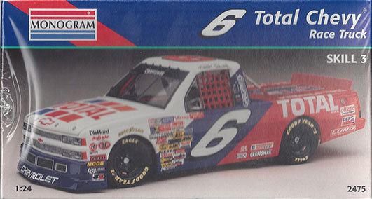 Rick Carelli 1995 NASCAR Chevy Truck TOTAL 6 Rick Carelli Monogram