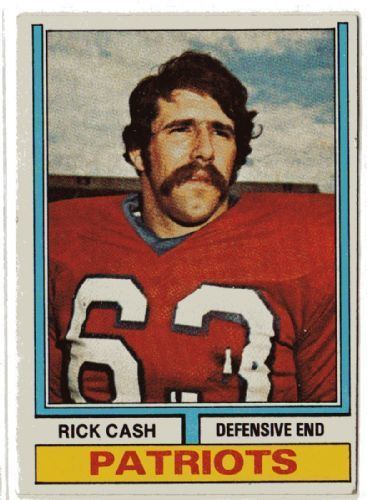 Rick Cash NEW ENGLAND PATRIOTS Rick Cash 274 TOPPS 1974 NFL American