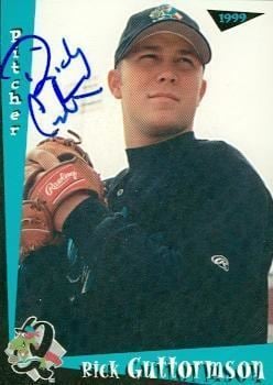 Rick Guttormson Rick Guttormson autographed Baseball Card Minor League 1999