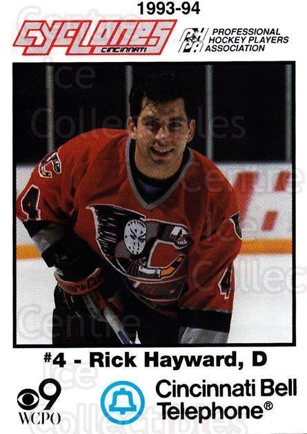 Rick Hayward (ice hockey) Center Ice Collectibles Rick Hayward Hockey Cards