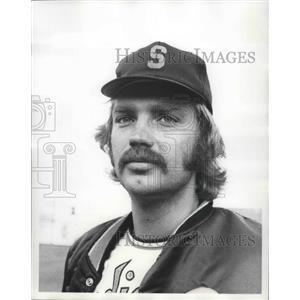 Rick Henninger 1974 Press Photo Spokane Indians baseball player Rick Henninger