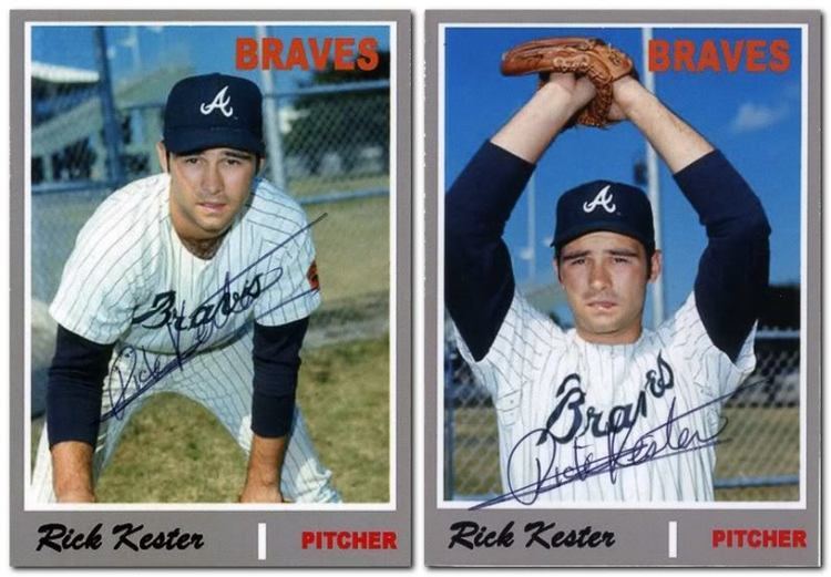 Rick Kester Rick Kester Atlanta Braves Pinterest Baseball cards Cards and