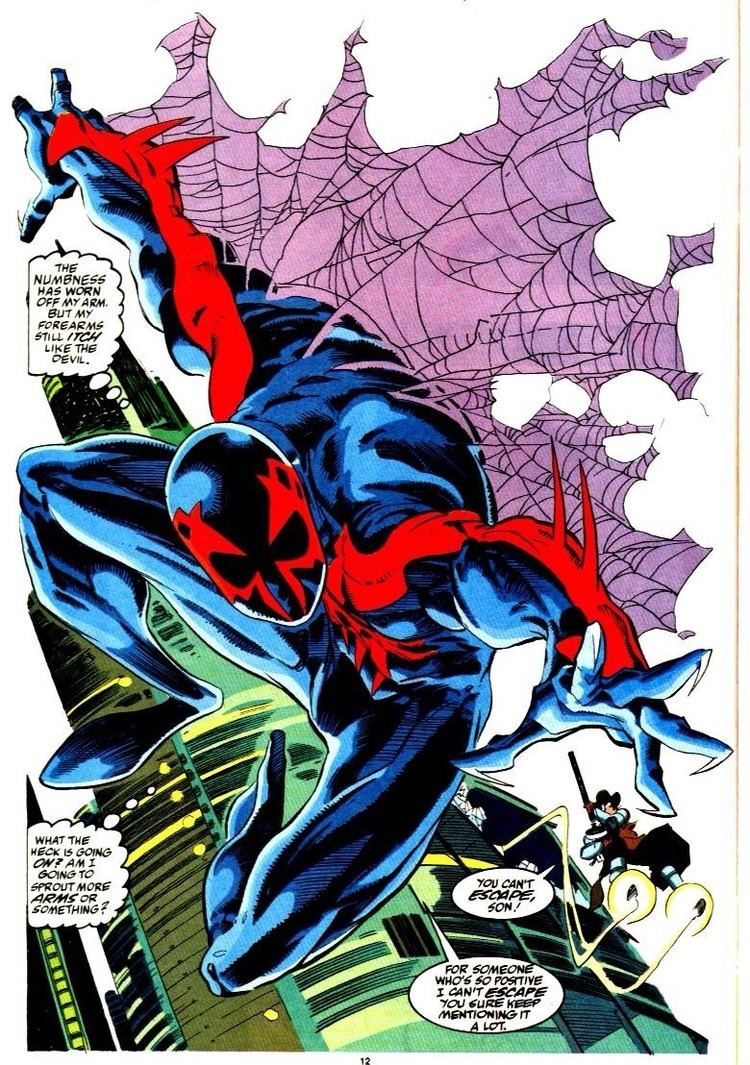 Rick Leonardi WEST COAST AVENGERS SpiderMan 2099 by Rick Leonardi