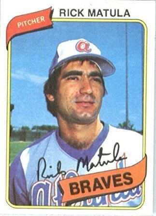Rick Matula Amazoncom 1980 Topps Baseball Card 596 Rick Matula Near Mint