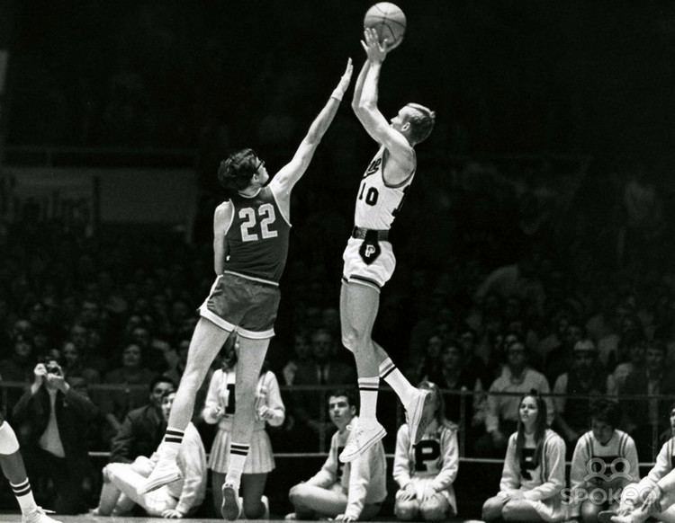 Rick Mount Rich The Rocket Mount PU basketball 19681970 two time All