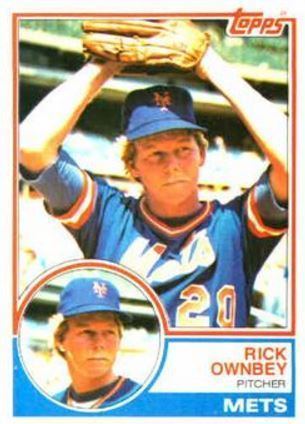 Rick Ownbey Rick Ownbey Baseball Statistics 19801987