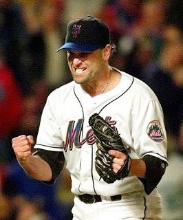 Rick Reed (pitcher) centerfield maz 2000 NL Champion Mets Pitcher Rick Reed 19972001