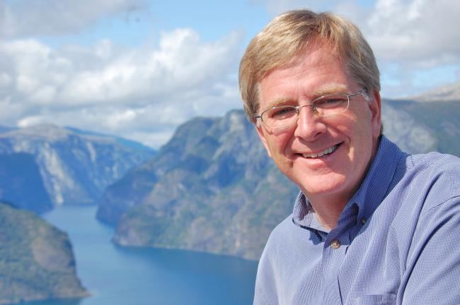 Rick Steves Rick Steves takes a break from Europe to visit US towns