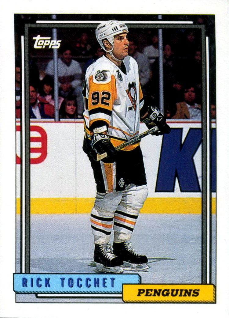 Rick Tocchet Rick Tocchet Player39s cards since 1991 1995 penguins