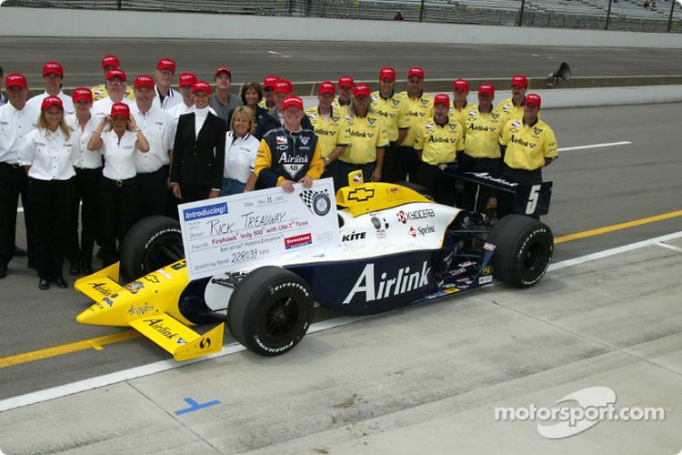 Rick Treadway Rick Treadway and Treadway Racing Team at Indy 500