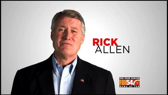 Rick W. Allen Rick Allen responds to campaign ad controversy before