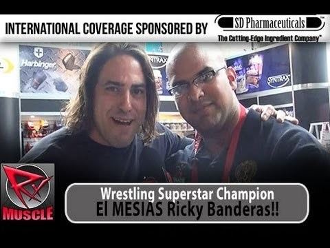 Ricky Banderas El Mesias Ricky Banderas Talks Bodybuilding Wrestling YouTube
