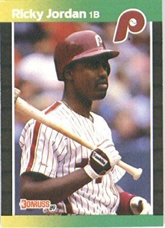 Ricky Jordan Amazoncom 1989 Donruss Baseball Card 624 Ricky Jordan Mint