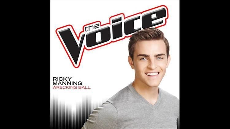 Ricky Manning Ricky Manning Wrecking Ball Studio Version The Voice 7 YouTube