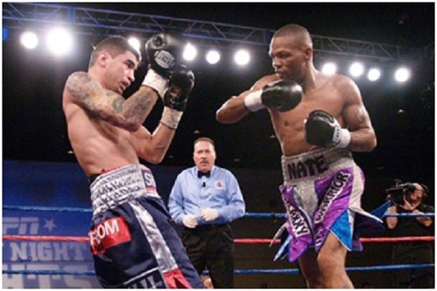 Ricky Quiles Referee Stop this Fight The Night Nate Campbell Slaughtered