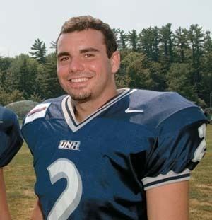 Ricky Santos UNH Magazine Home is Where the Huddle is
