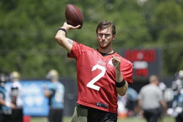 Ricky Stanzi Ricky Stanzi is trying to convince the Jaguars to keep