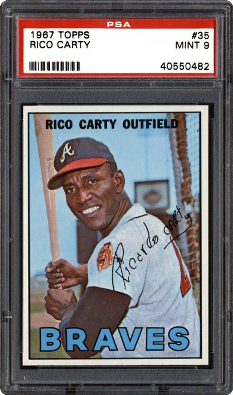 Rico Carty 1967 Topps Rico Carty PSA CardFacts