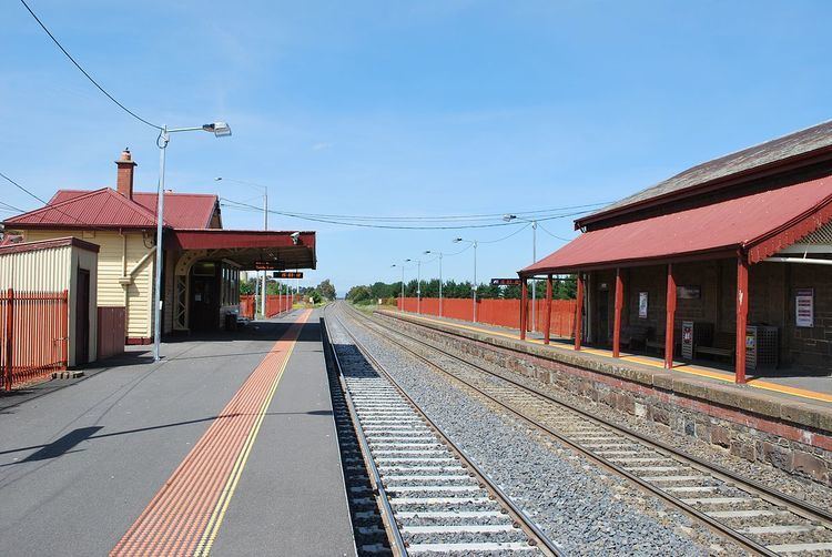 Riddells Creek railway station