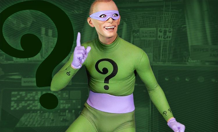 Riddler DC Comics Riddler Maquette by Tweeterhead Sideshow Collectibles