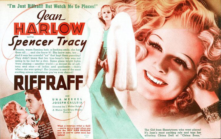 Riffraff (1936 film) Julie Reviews Jean Harlows Riffraff 1936