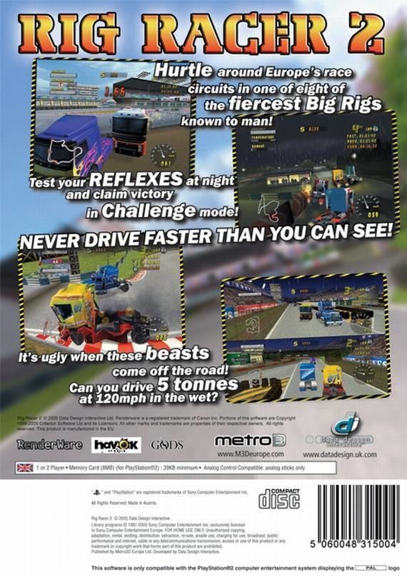 Rig Racer 2 Rig Racer 2 Box Shot for PlayStation 2 GameFAQs