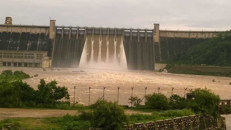 Rihand Dam opened all gates of Rihand dam in sonbhadrta