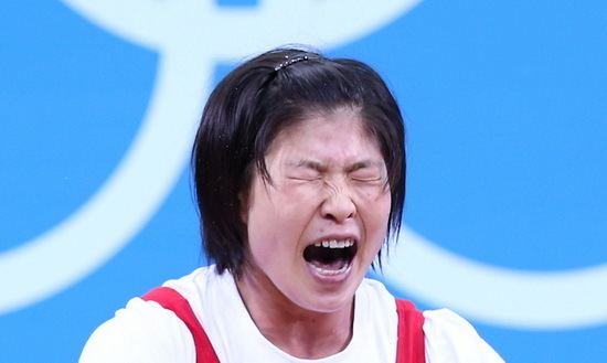 Rim Jong-sim Daily expression show of London Olympics II 3