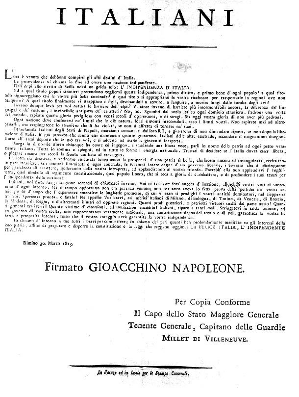 Rimini Proclamation