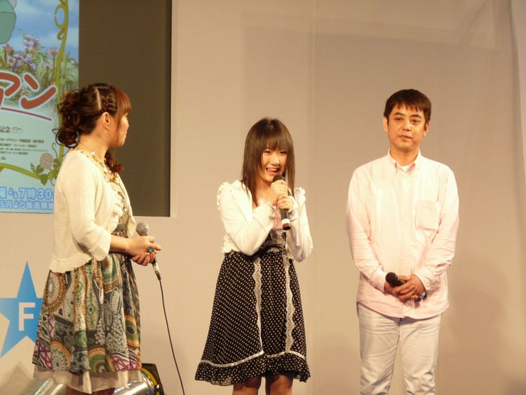 Rina Hidaka TAF 2009 Teenage voice actress Rina Hidaka and singer Azumi Inoue