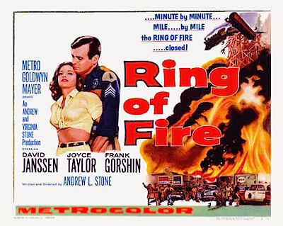 Ring of Fire (1961 film) RING OF FIRE DVD 1961 Movie David Janssen Frank Gorshin JD hoods