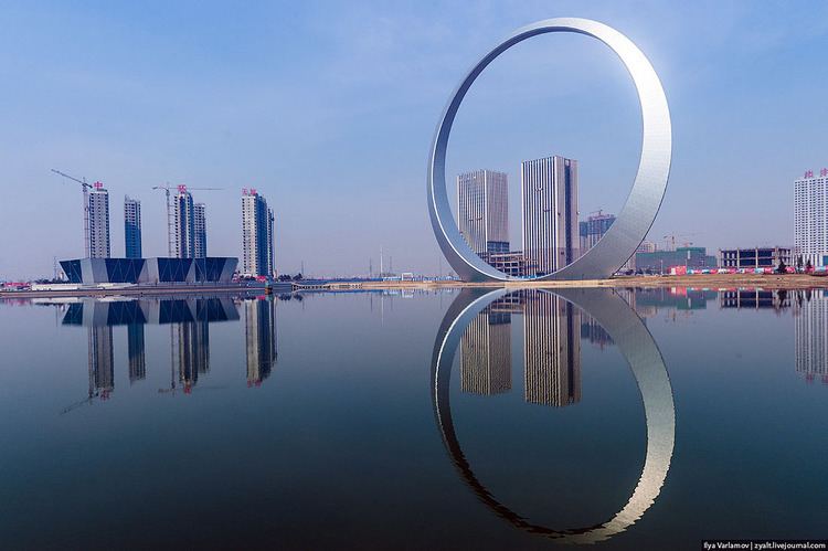 Ring of Life': A 515 Feet Ring of Steel in Fushun, China | Amusing Planet