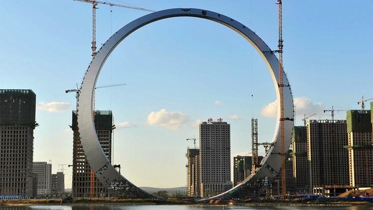 Ring of Life Ring of Life39 A 515 Feet Ring of Steel in Fushun China Amusing