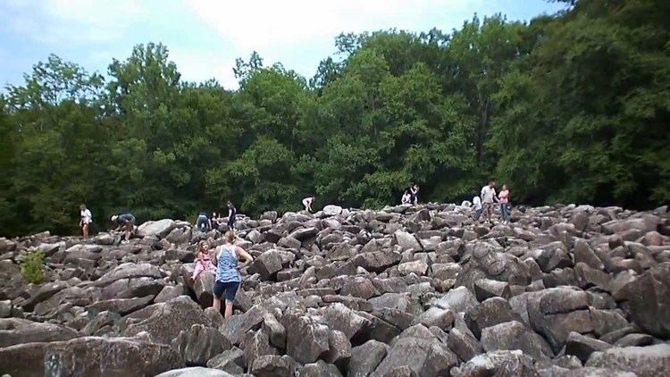 Ringing rocks Ringing Rocks Park in Bucks County Pennsylvania YouTube