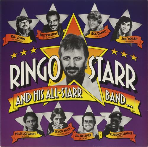 Ringo Starr & His All-Starr Band Ringo Starr Ringo Starr And His AllStar Band UK vinyl LP album LP